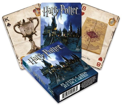 HARRY POTTER PLAYING CARDS	(698)	pelikortit, hogwarts		A1 -