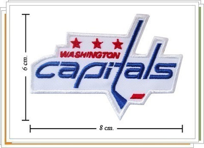 NHL - Washington Capitals -kangasmerkki / haalarimerkki