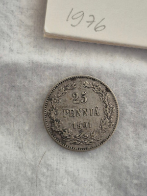 25 penniä 1901, Suomi