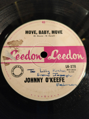 JOHNNY O'KEEFE,LEEDON 378