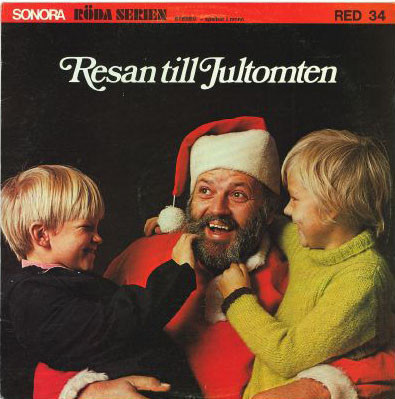 Beppe Wolgers - Resan Till Jultomten LP