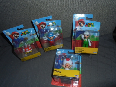 Nintendo Super-Mario hahmot 4 kpl