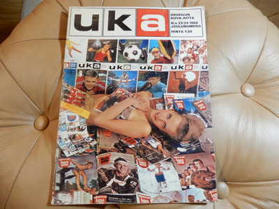 URHEILUN KUVA-AITTA  UKA  23-24 1968