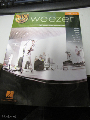 WEEZER TABULATUURIKIRJA+CD