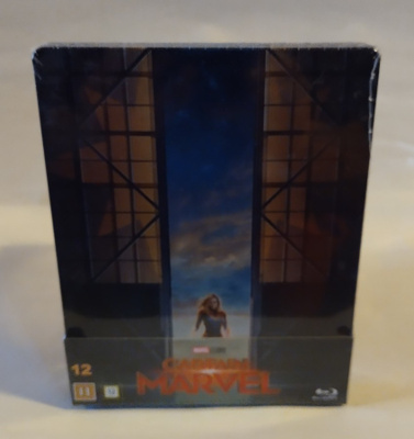CAPTAIN MARVEL  (Steelbook BD) UUSI