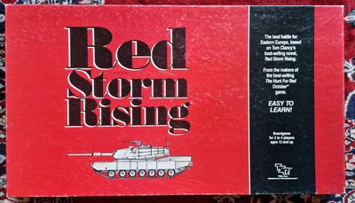 TSR 3027 Red Storm Rising Vintage lautapeli