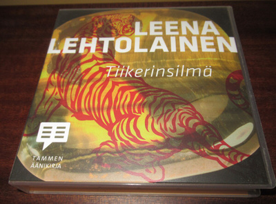 Leena Lehtolainen Tiikerinsilmä äänikirja 9cd