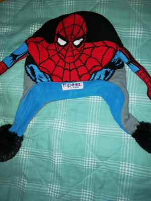 Flipeez- Spiderman- hattu fleese+kollarit (marvel)