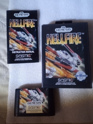 Sega Genesis Hellfire Cib