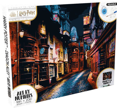 HARRY POTTER DIAGON ALLEY ART BY NUMBERS	(10 894)	taulu 41cm