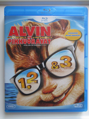 ALVIN JA PIKKUORAVAT 1-3 BLU-RAY