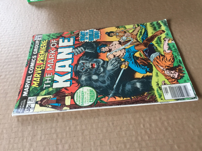 MARVEL THE MARK OF KANE 34/1976 HYVÄ