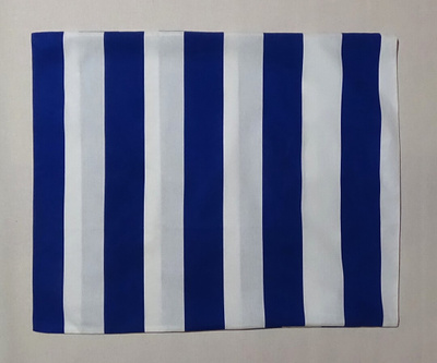 Marimekko sinivalkoinen tyynynliina, tehdasvalmisteinen