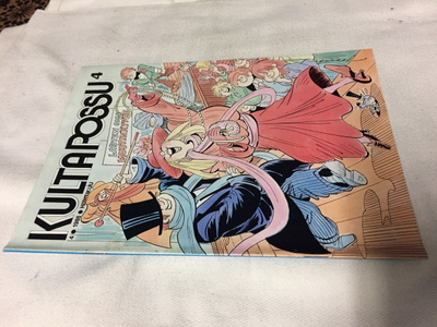 KULTAPOSSU LEHTI 4/1986 HIENO