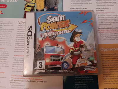 Nintendo DS Sam Power Firefighter videopeli B
