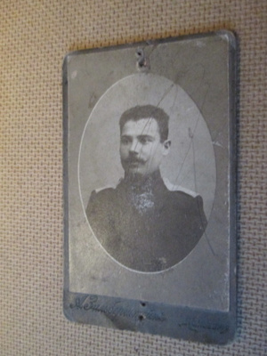 pieni vintage pahvivalokuva