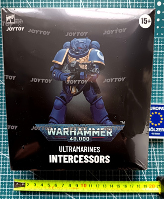 JOYTOY WARHAMMER Ultramarines Intercessors figuuri (UUSI)