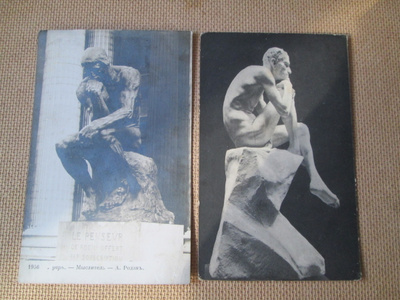 CCCP: kaksi vintage veistoskorttia
