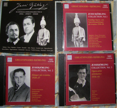 Jussi Björling - De odödliga inspelningarna 1930-44 - 3CD