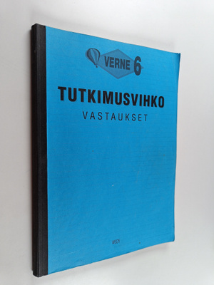 Verne 6 : Tutkimusvihko - vastaukset