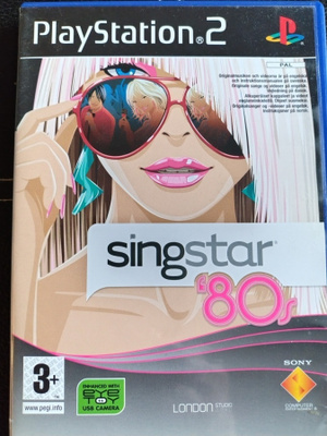 Playstation PS2 SingStar '80s
