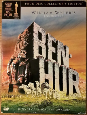 BEN HUR (1959) 4-Disc Collector's Edition Box, R1, RARE!!