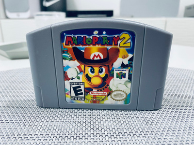 N64 Mario Party 2 64 USA + Suoja