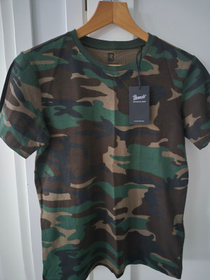 Brandit army / maastokuosillinen T-paita - koko 170-176 cm