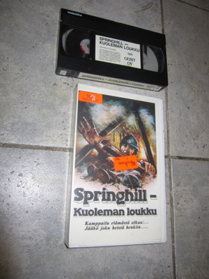 SPRINGHILL-KUOLEMAN LOUKKU : vanha vhs
