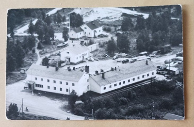 Ivalo, keskustaa, ilmakuvapk, p. 1963