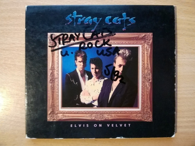 Stray Cats - Elvis On Velvet CDS