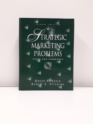 Strategic Marketing Problems (ENG, K. Peterson, kirja)