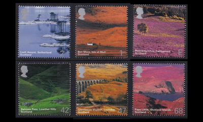 Iso-Britannia 2140-5 ** Maisemia Skotlanti (2003)