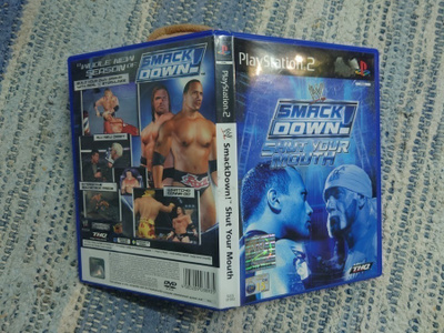 Smackdown shut your mouth wwe ps2 cib