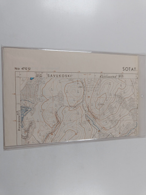 Topografinen kartta 1:20 000, N:o 4712 12 : Sotataival