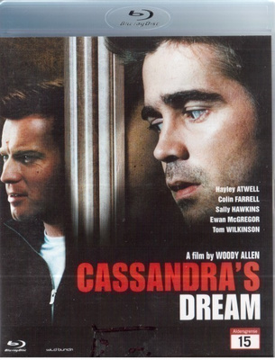 Cassandra’s dream – Woodu Allen elokuva. Etukannessa pieni