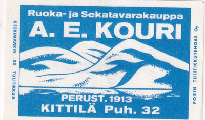 Kittilä. A. E. Kouri  ,  e59