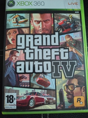 Xbox 360 Grand Theft Auto (GTA) IV