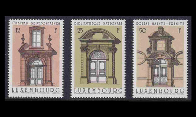 Luxemburg 1204-6 ** Klassiset portaalit (1988)