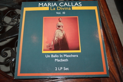 Maria Callas La Divina vol. 10 2LP