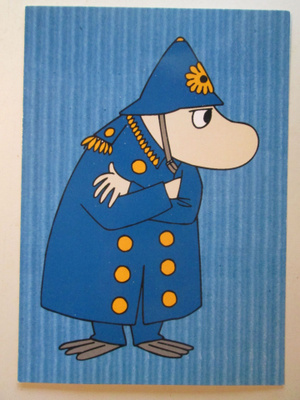KULKEMATON MUUMIKORTTI POLIISIMESTARI KARTO