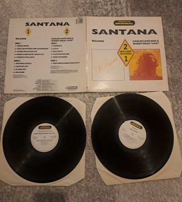 Santana / Carlos Santana And Buddy Miles  2Lp
