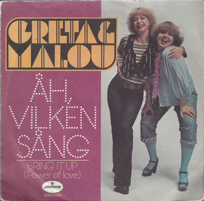 7” SINGLE Greta & Malou - Åh, Vilken Sång
