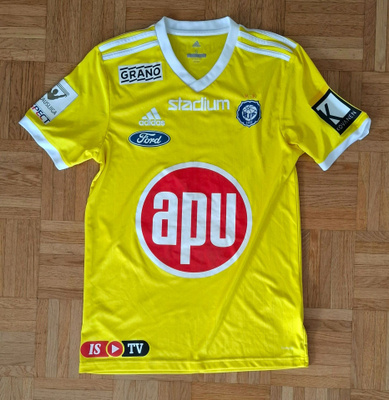2020 HJK match worn pelipaita Adidas 9 Riku Riski