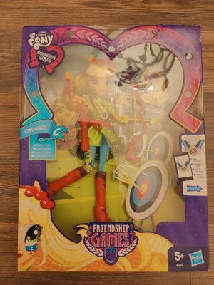 Equestria girls Applejack -nukke