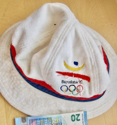 VANHA Hattu Panama Barcelona Olympia 1992