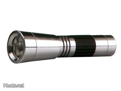 Grundig Led Tech Aluminium Taskulamppu, 9.5cm, alumiini UUSI