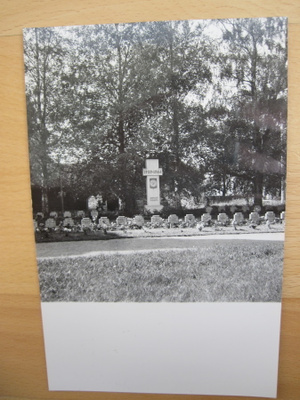VANHA Valokuva Sankarihaudat Ulvila 1940-l