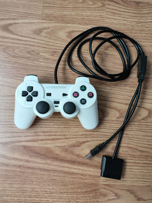 Playstation PS2 / PS3 langallinen ohjain