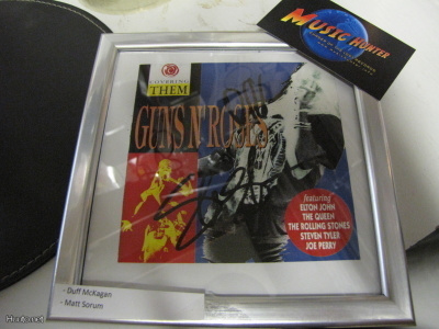 GUNS N ROSES - COVERING THEM CD KANSI RAAMEISSA+2 NIMMARIA